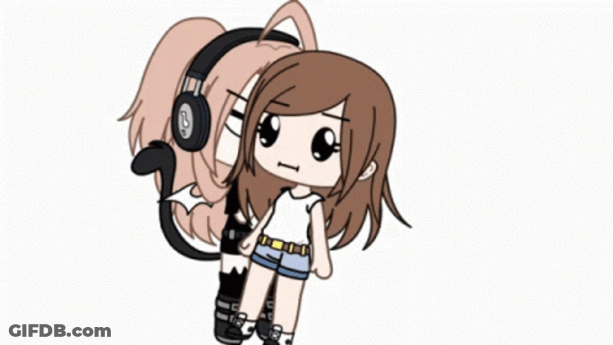 Gacha Life Cute Uwu Chibi Fighting GIF