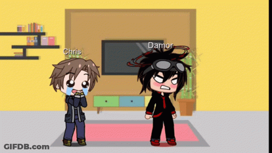 Gacha Life Damor And Chris What Is This GIF