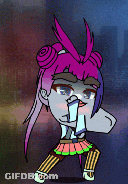 Gacha Life Flashing Dessins Chibi GIF