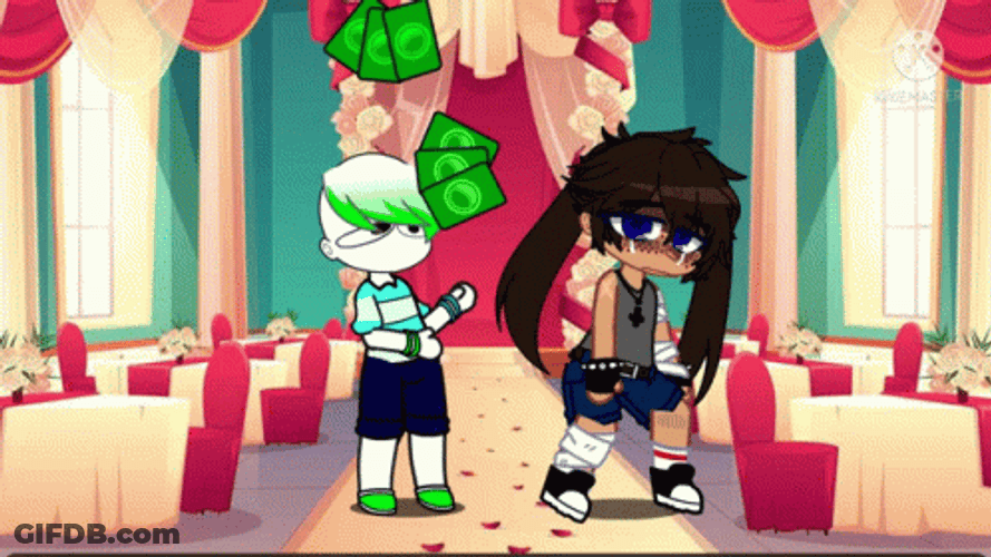 Gacha Life Long Haired Gacha Gameplay GIF