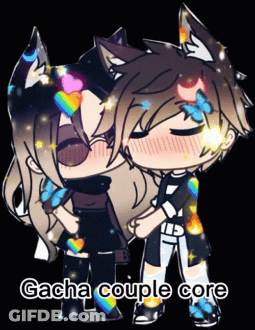 Gacha Life Sparkling Gacha Couple Core Mode GIF