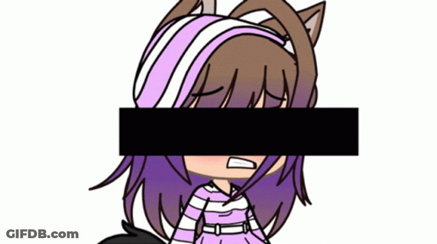 Gacha Sad Crying GIF