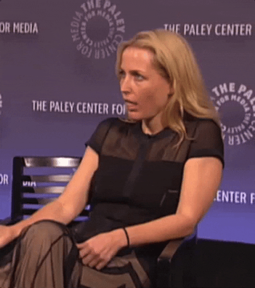 Gag Gillian Anderson PaleyFest GIF