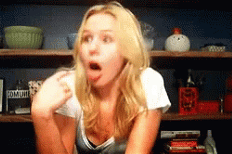 Gag Reflex Kristen Bell GIF