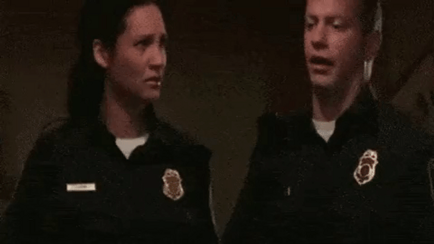 Gag Reflex Police Reaction GIF