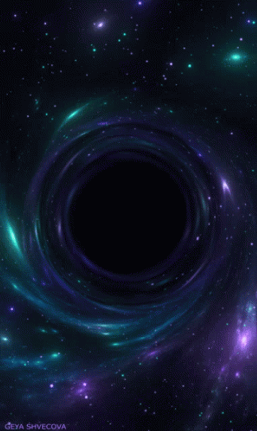 Galaxy Black Hole GIF