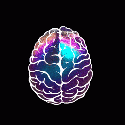 Galaxy Brain Colorful GIF