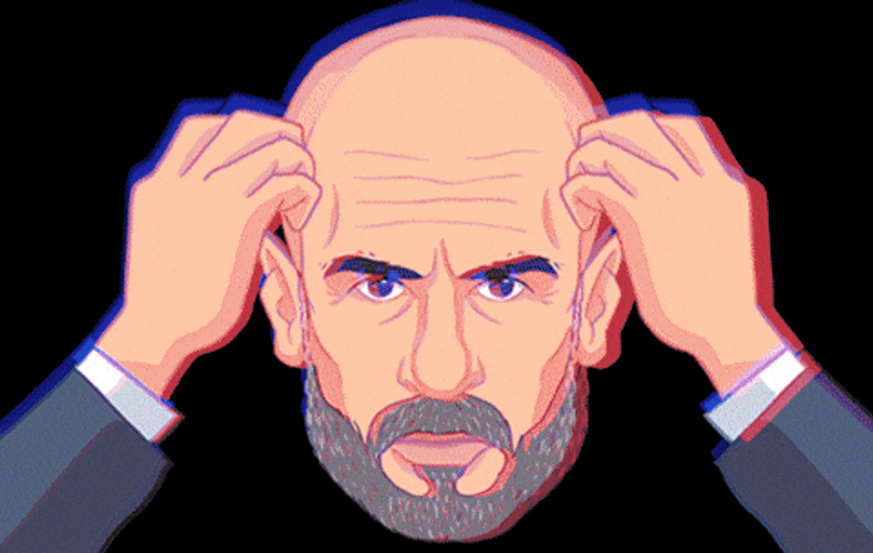 Galaxy Brain Explosion Cartoon Meme GIF