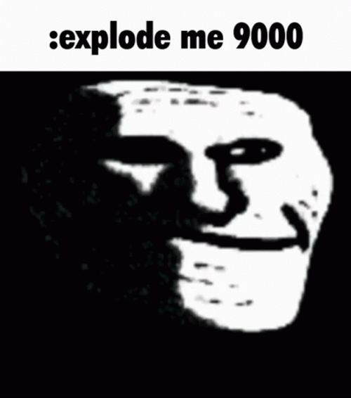 Galaxy Brain Troll Face Meme GIF