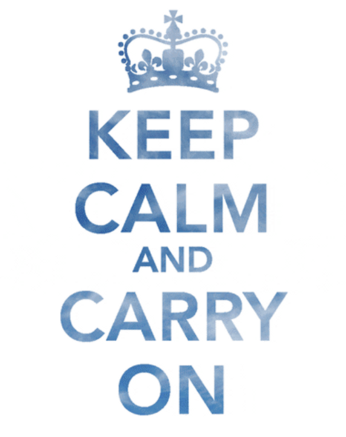 Galaxy Keep Calm GIF