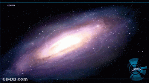 Galaxy Loading Screen GIF