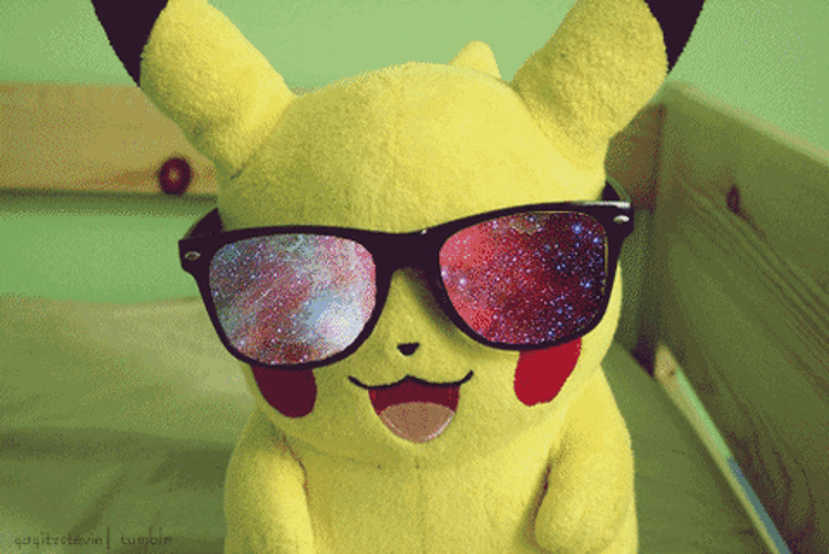 Galaxy Pikachu Pokémon GIF