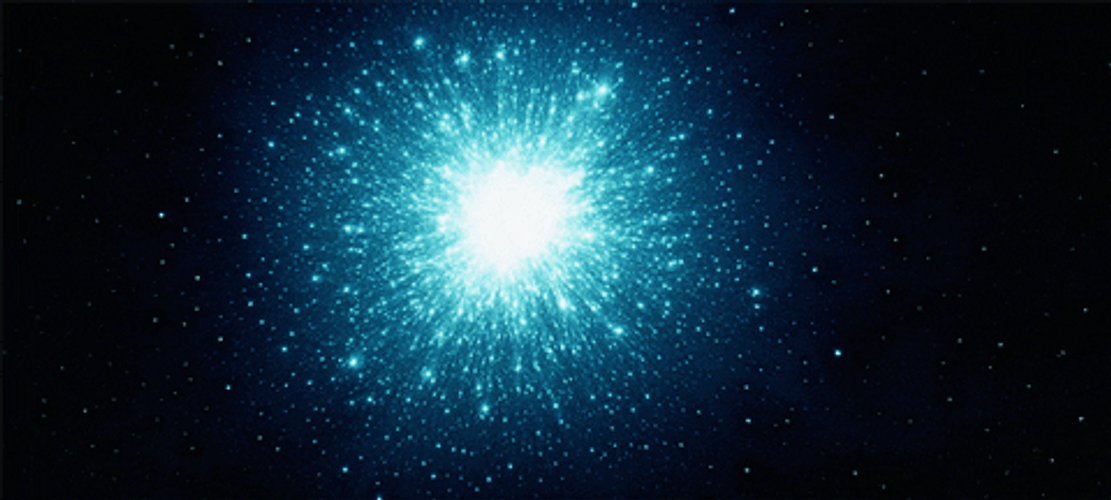 Galaxy Super Bright Stars GIF