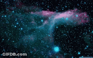 Galaxy With Watermark GIF