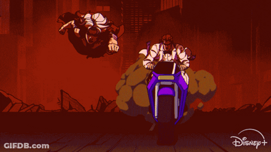 Gambit Meteor Shower Attack GIF