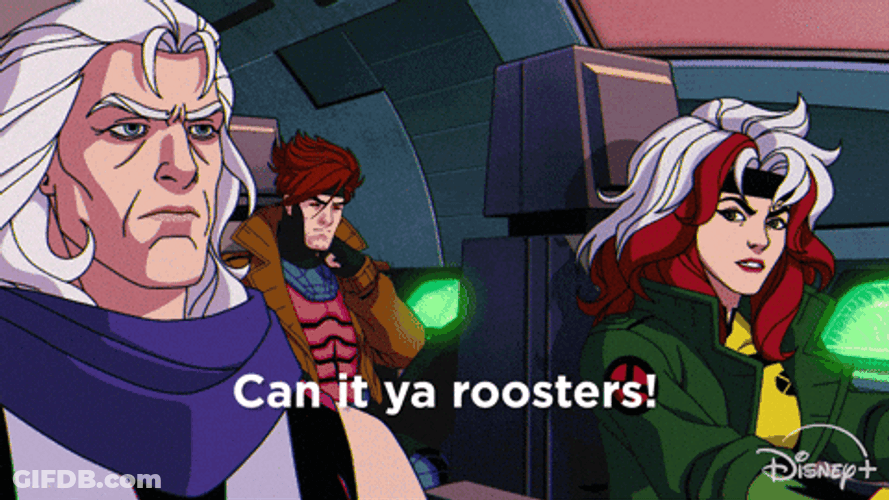 Gambit X-Men '97 Disney GIF