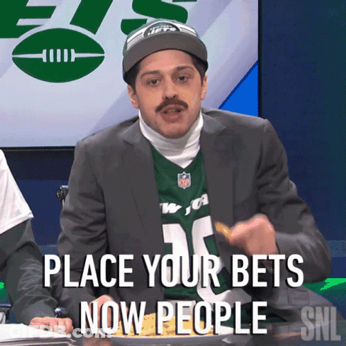 Gambling Pete Davidson SNL GIF