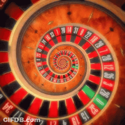 Gambling Trippy Casino Betting Table GIF