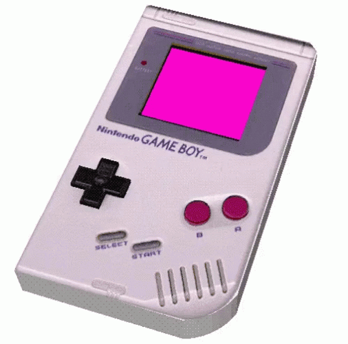 Game Boy Blinking Screen GIF