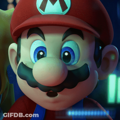 Game Character Mario Oooh GIF