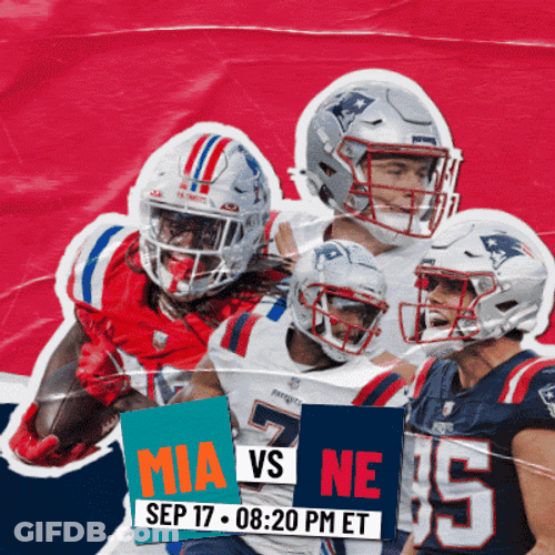 Game Day Poster Patriots Poster GIF