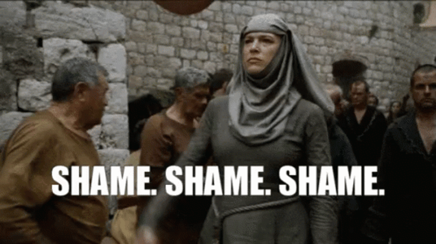 Game Of Throne Shame Bell Walk Of Shame GIF
