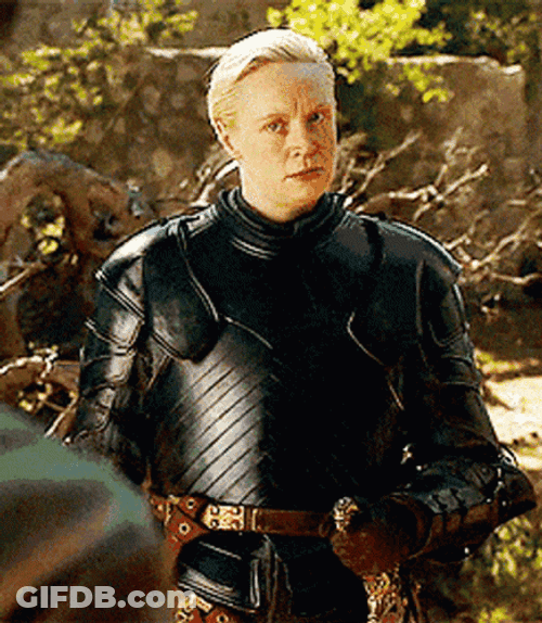 Game Of Thrones Brienne GIF
