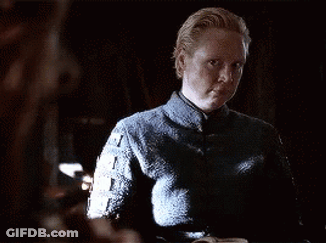 Game Of Thrones Brienne GIF