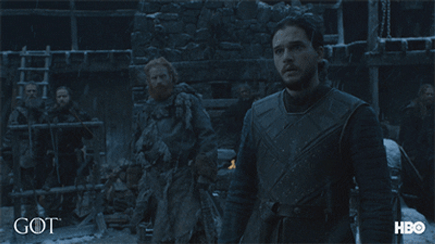 Game Of Thrones Brienne Watches Sansa And Jon GIF
