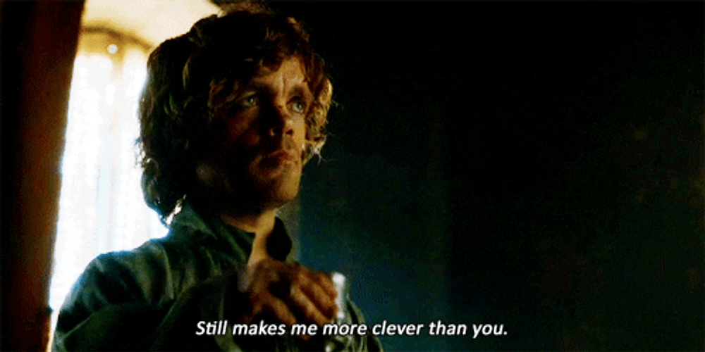 Game Of Thrones Clever Tyrion GIF