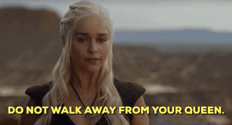 Game Of Thrones Dont Walk Away GIF