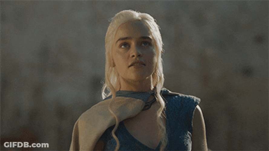 Game Of Thrones Emilia Clarke Commanding Fire GIF