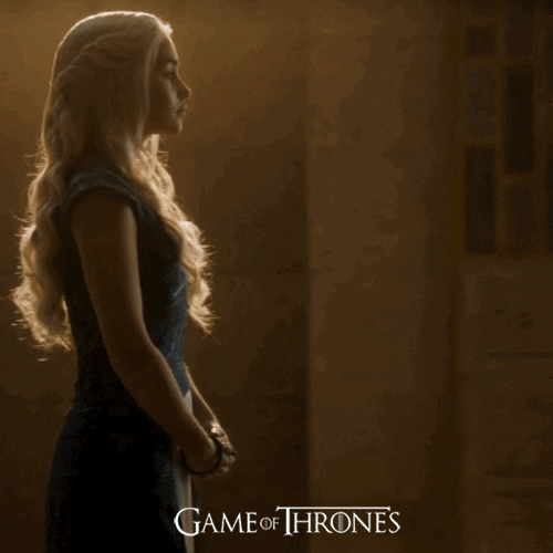 Game Of Thrones Emilia Clarke Khaleesi Threatening GIF