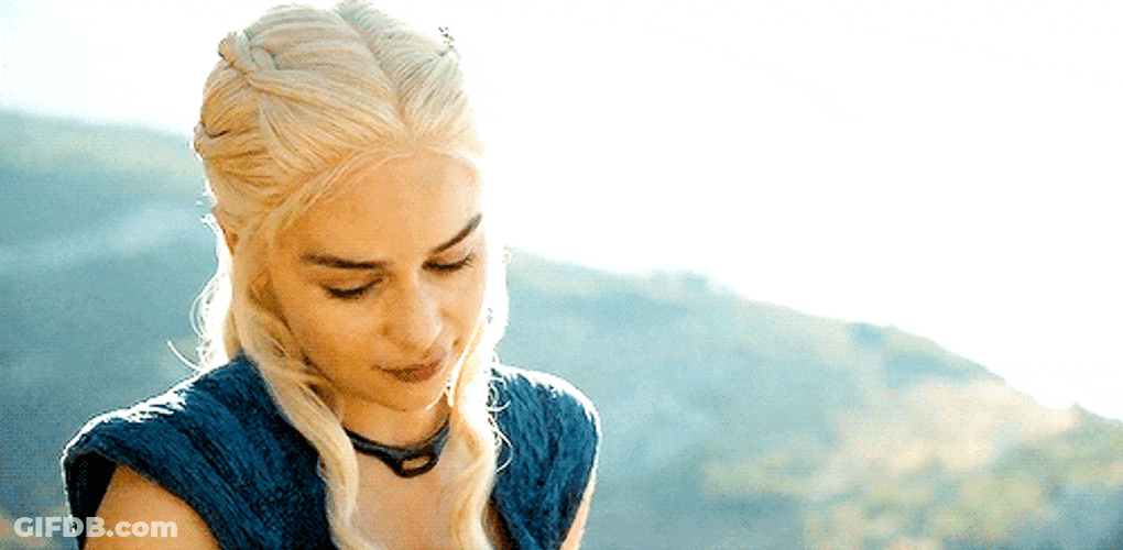 Game Of Thrones Emilia Clarke Khalisee Wondering GIF