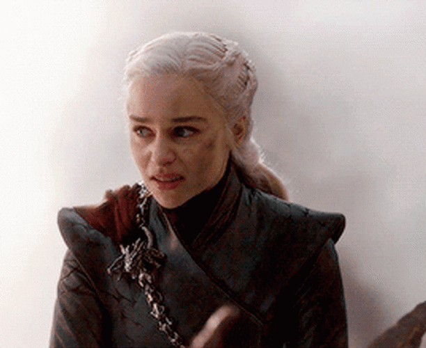 Game Of Thrones Queen Daenerys Raging In Battle GIF
