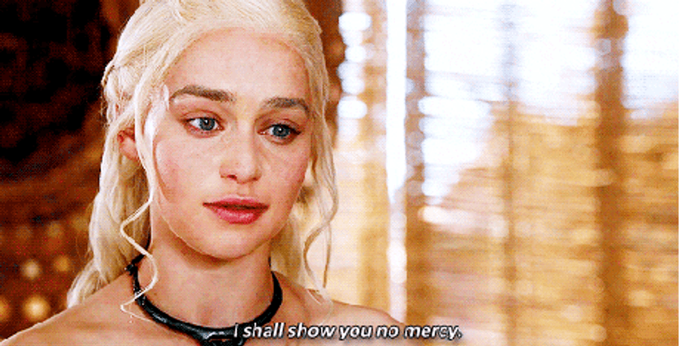 Game Of Thrones Queen Deanerys Reprimanding GIF