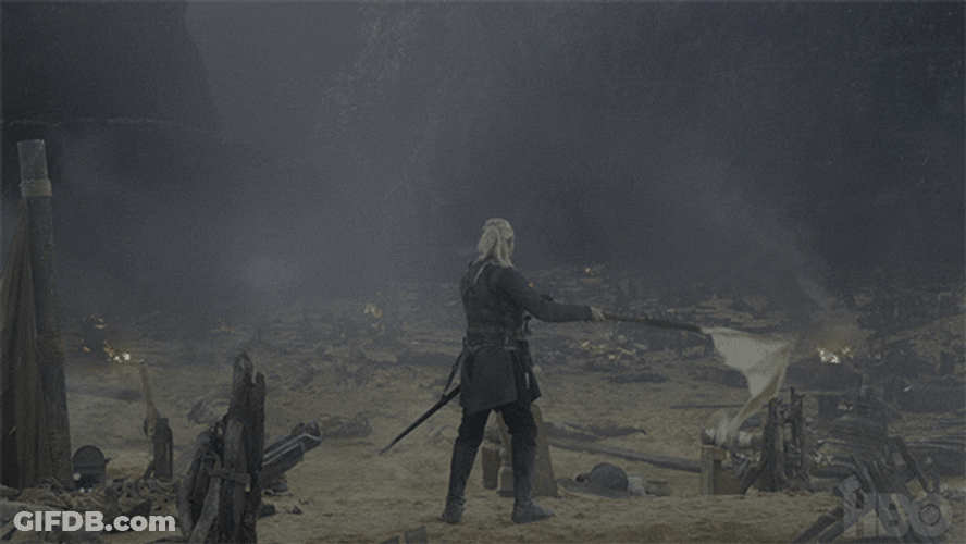 Game Of Thrones Targaryen Waving The White Flag GIF