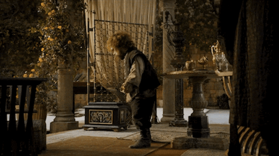 Game Of Thrones Throw Up Tyrion GIF
