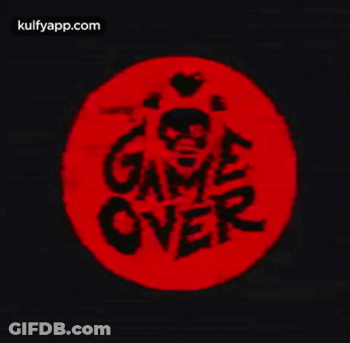 Game Over GIF