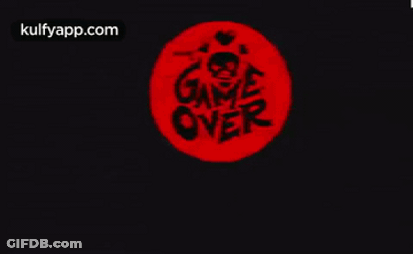 Game Over GIF