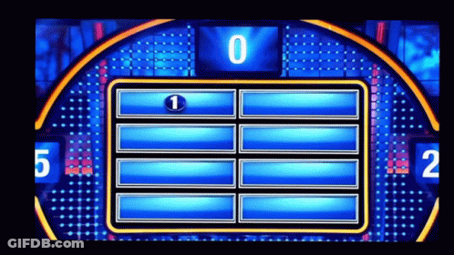 Game Show Blue Screen Numbers 0 1 2 GIF