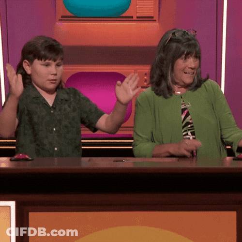Game Show Karate Chop And Clap GIF