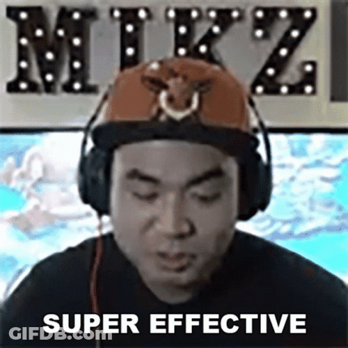 Game Streamer Mikz Apol Super Effective GIF