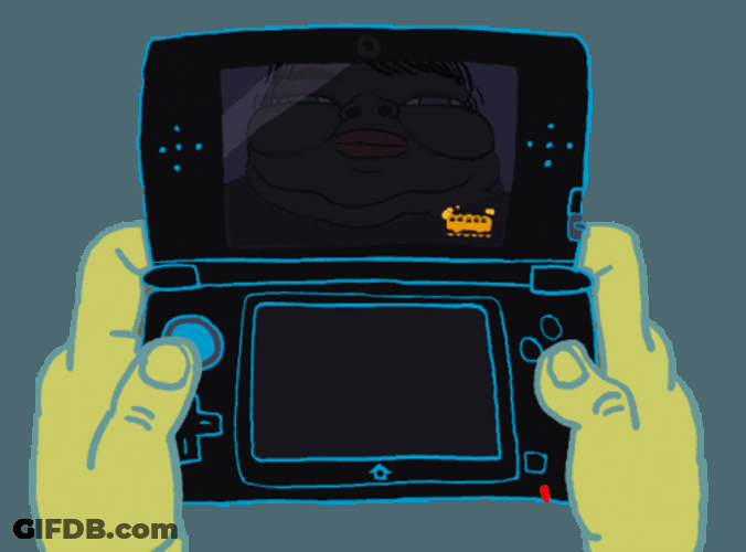 Gameboy Gone Black Screen GIF