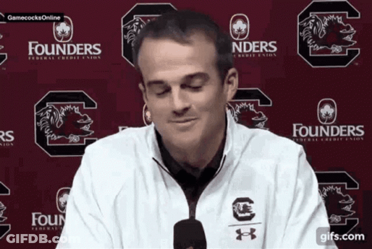 Gamecocks Coach Shane Beamer GIF