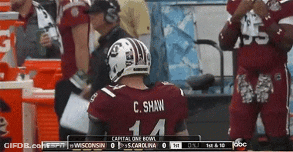 Gamecocks Players Making It Light GIF