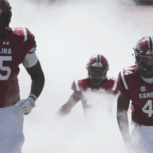 Gamecocks Smokey Entrance GIF