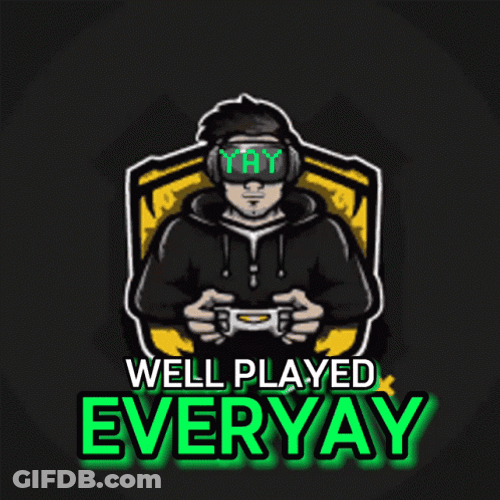 Gamer Boy Well Played Everyay GIF