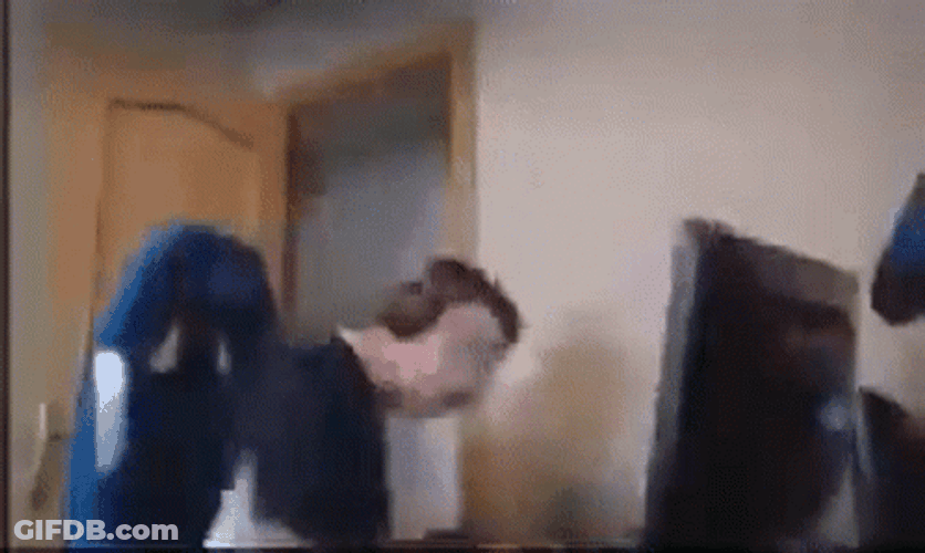 Gamer Computer Punch GIF