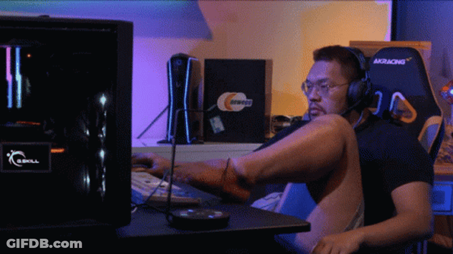 Gamer Foot Play GIF